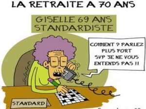 La retraite a 70 ans